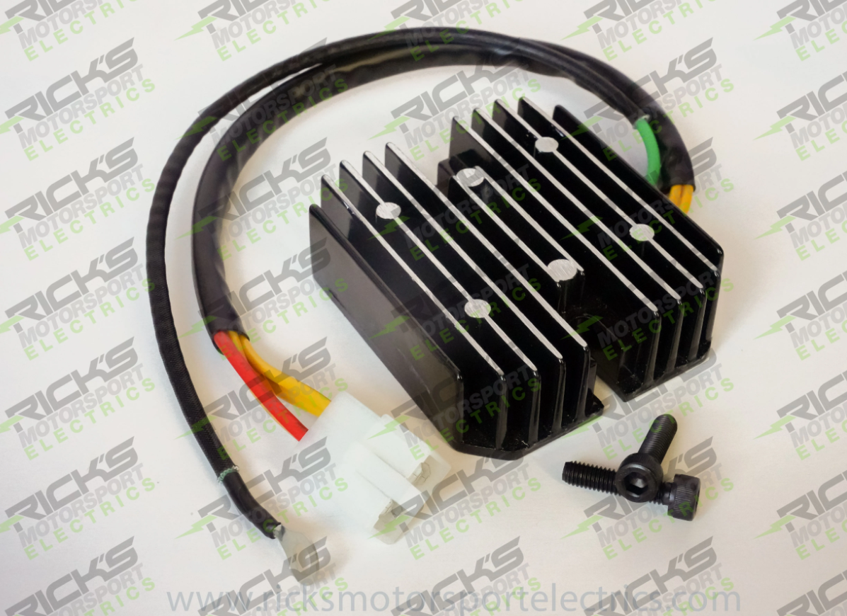 Rick's Motorsports Electrics Universal Hot Shot Lithium Ion Battery Compatible Rectifier Regulator for Suzuki katana 750 '78-08 Rick's Motorsports Electrics Universal Hot Shot Lithium Ion Battery Compatible Rectifier Regulator for Suzuki katana 750 '78-08